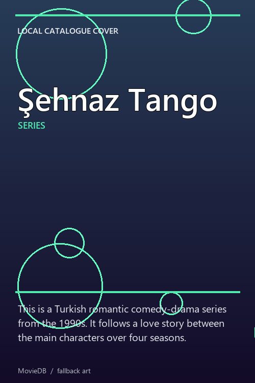 Şehnaz Tango poster