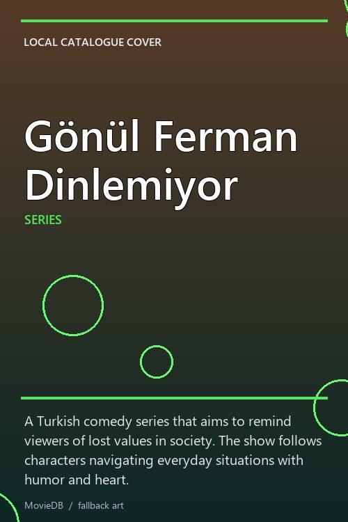 Gönül Ferman Dinlemiyor poster
