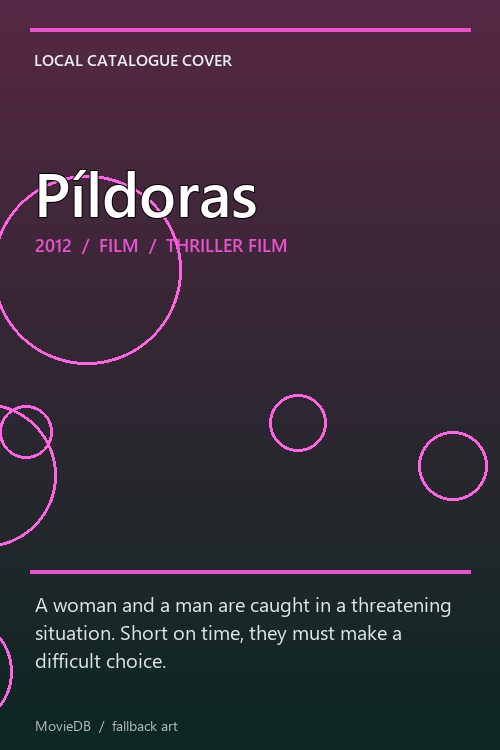Píldoras poster