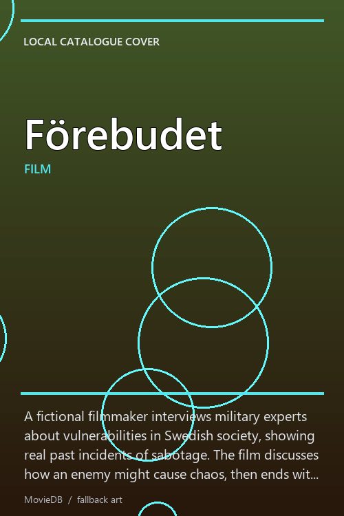 Förebudet poster