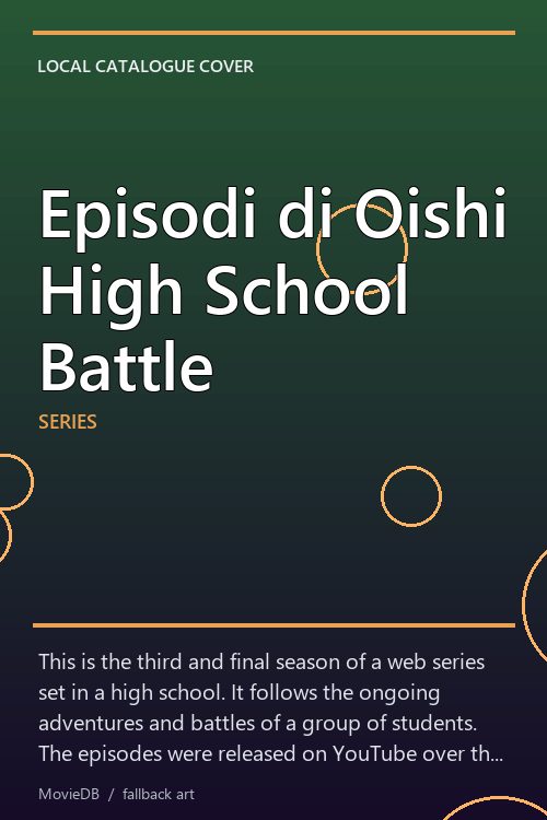 Episodi di Oishi High School Battle poster