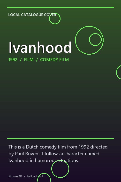 Ivanhood poster