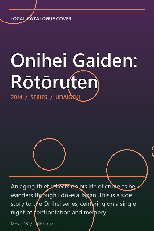 Onihei Gaiden: Rōtōruten poster