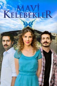 Blue Butterflies poster