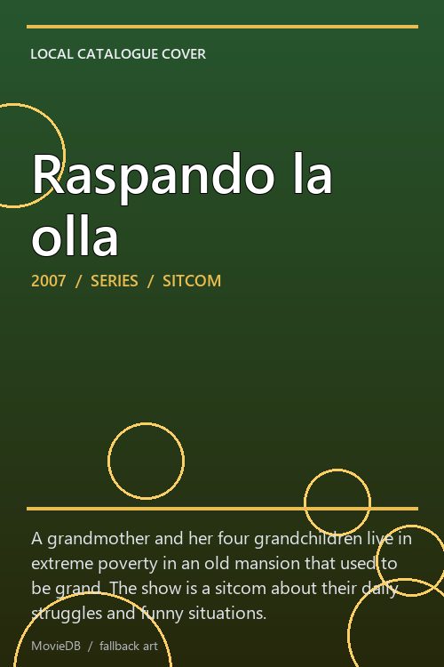 Raspando la olla poster