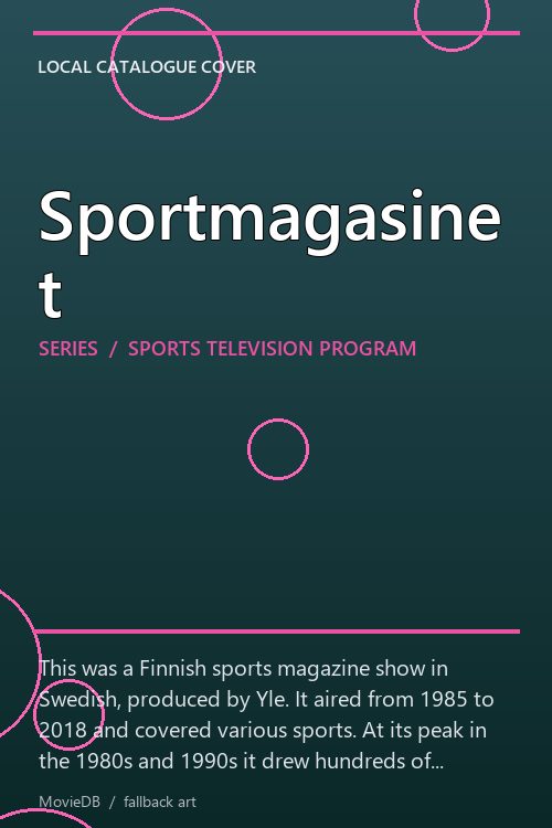 Sportmagasinet poster