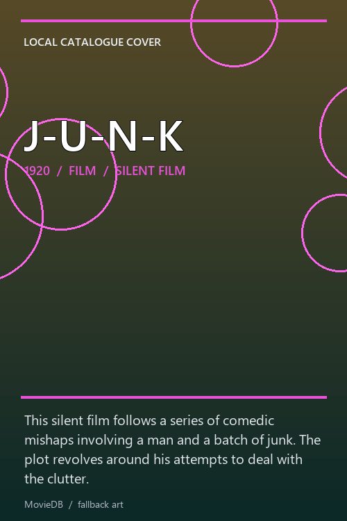 J-U-N-K poster
