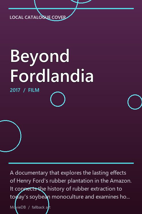 Beyond Fordlandia poster