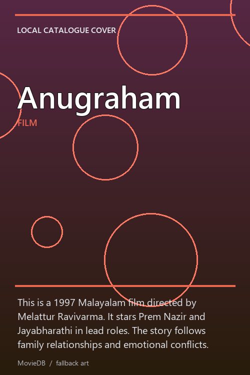 Anugraham poster