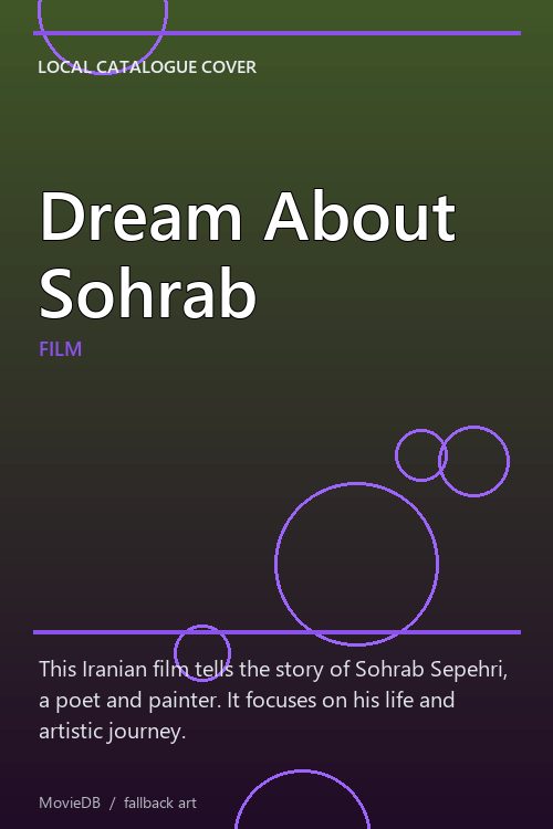 Dream About Sohrab poster