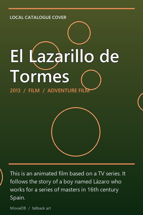 El Lazarillo de Tormes poster