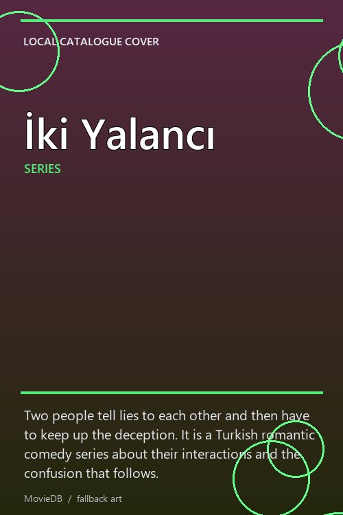 İki Yalancı poster