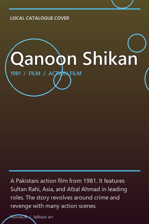 Qanoon Shikan poster