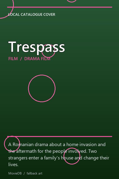 Trespass poster