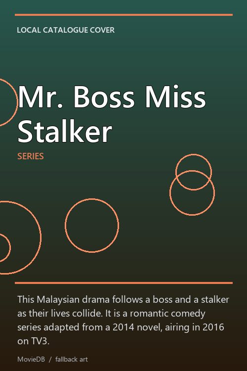 Mr. Boss Miss Stalker poster