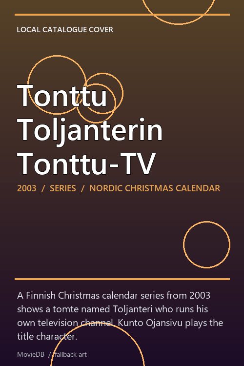 Tonttu Toljanterin Tonttu-TV poster