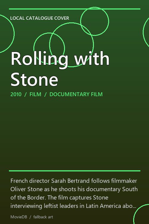 Rolling with Stone poster