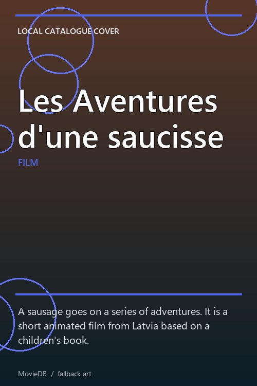 Les Aventures d'une saucisse poster