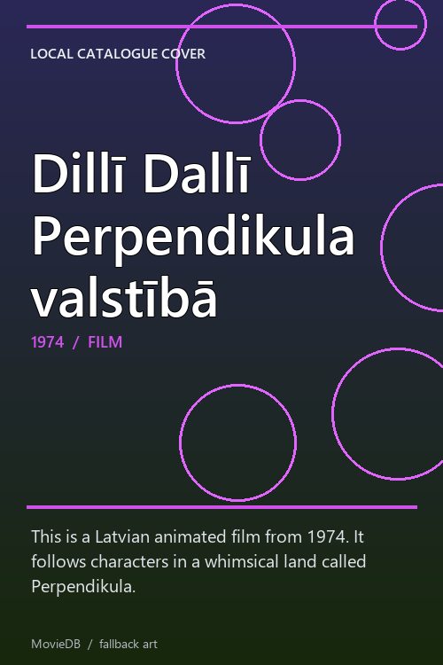 Dillī Dallī Perpendikula valstībā poster