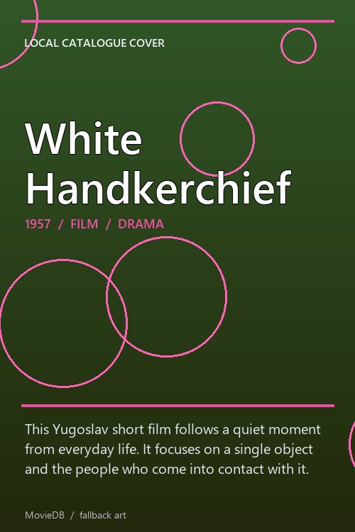 White Handkerchief poster