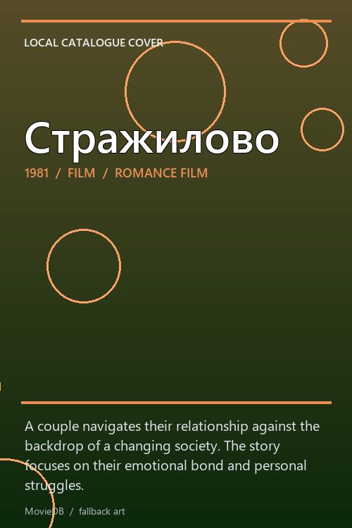 Стражилово poster