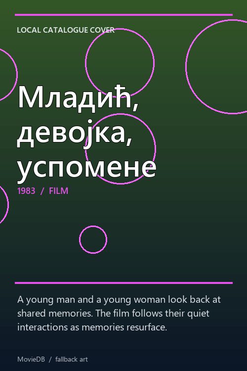Младић, девојка, успомене poster