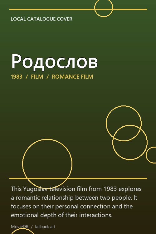 Родослов poster