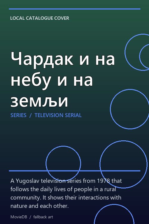 Чардак и на небу и на земљи poster