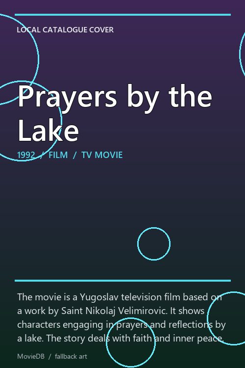 Prayers by the Lake poster