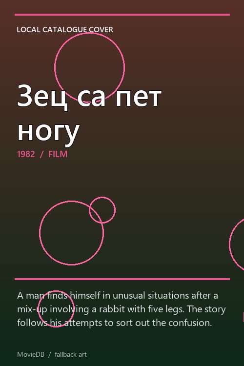 Зец са пет ногу poster