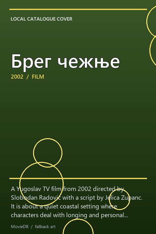 Брег чежње poster