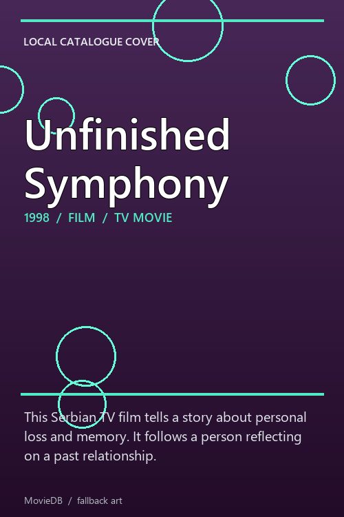Unfinished Symphony poster