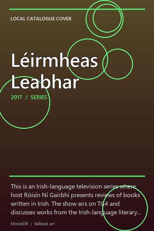 Léirmheas Leabhar poster