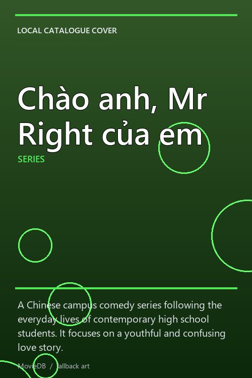 Chào anh, Mr Right của em poster