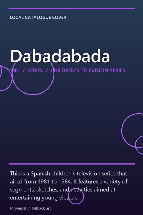 Dabadabada poster