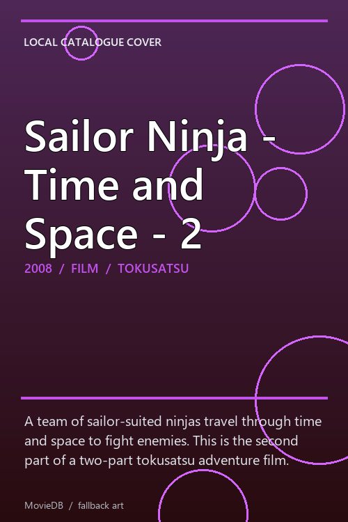 Sailor Ninja - Time and Space - 2 poster