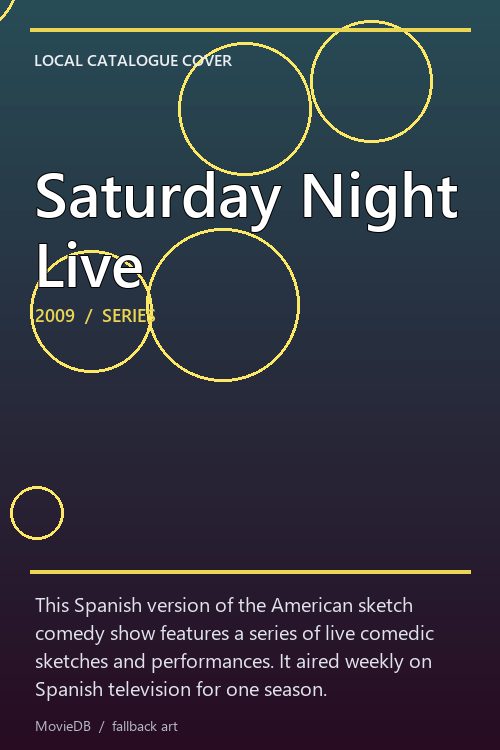 Saturday Night Live poster