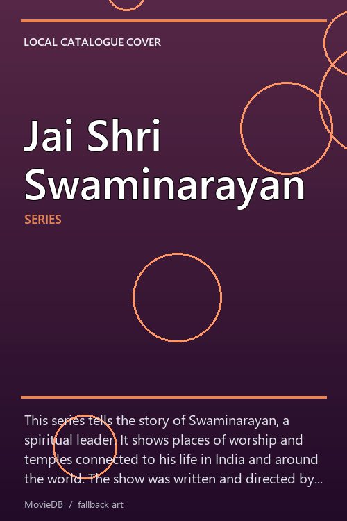 Jai Shri Swaminarayan poster