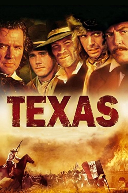 James A. Michener's Texas poster