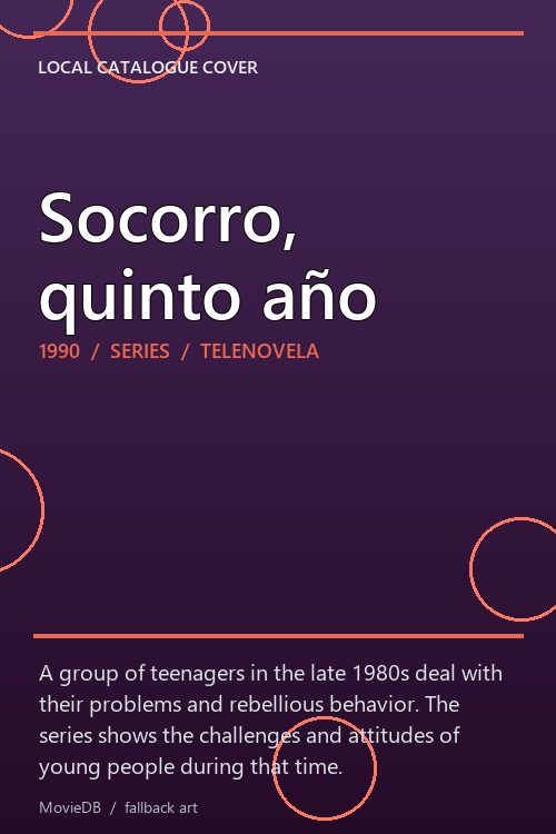 Socorro, quinto año poster
