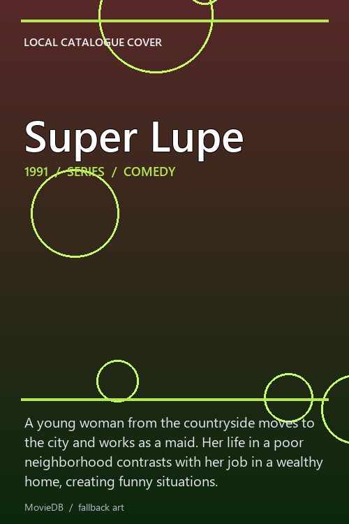 Super Lupe poster