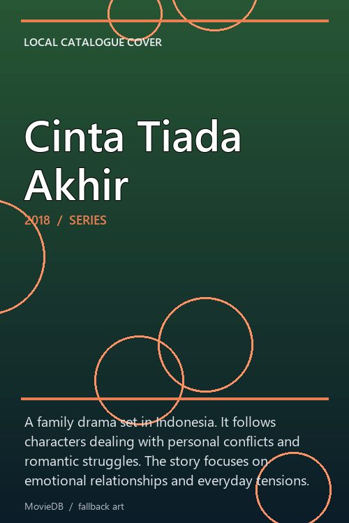 Cinta Tiada Akhir poster