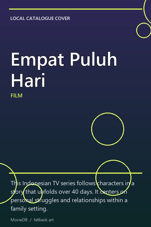 Empat Puluh Hari poster