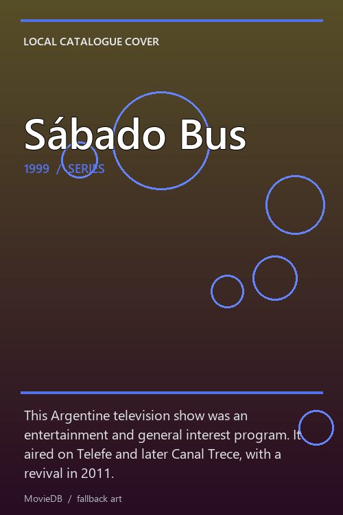 Sábado Bus poster
