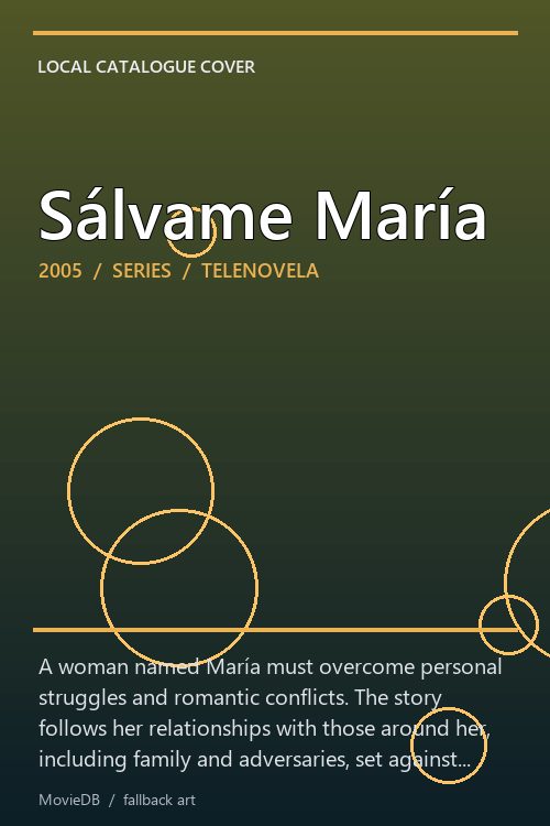 Sálvame María poster