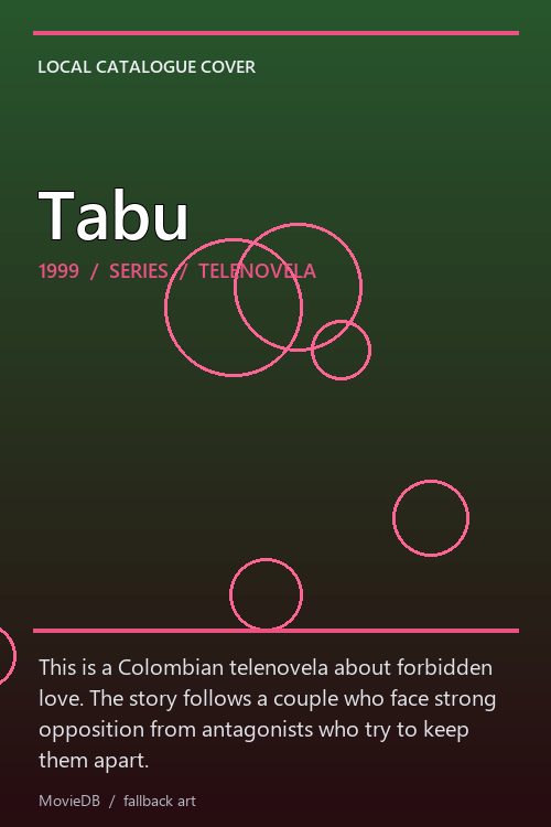 Tabu poster