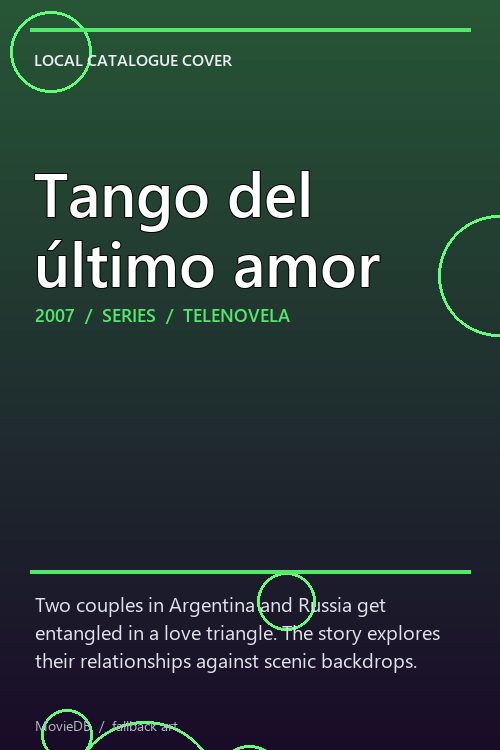Tango del último amor poster