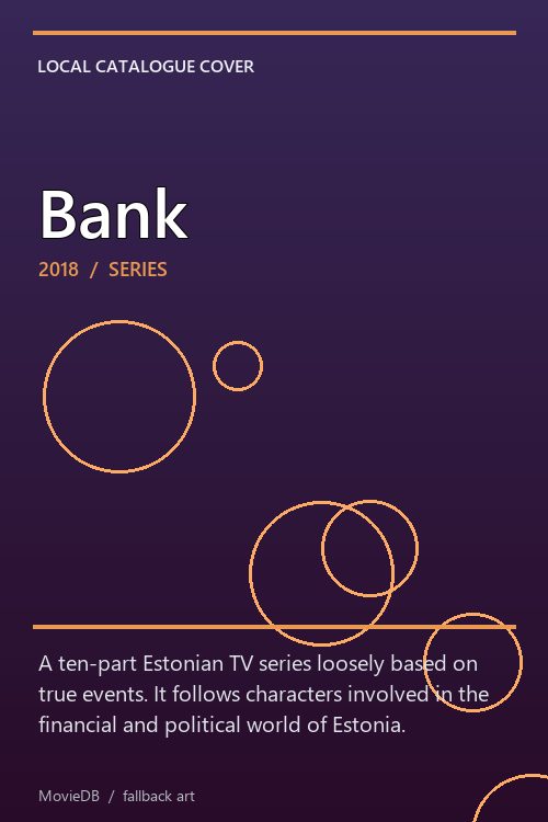 Bank poster