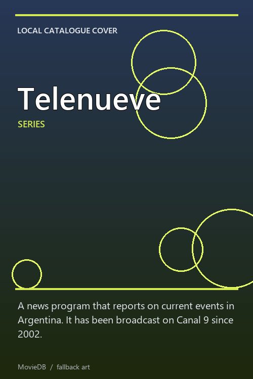 Telenueve poster