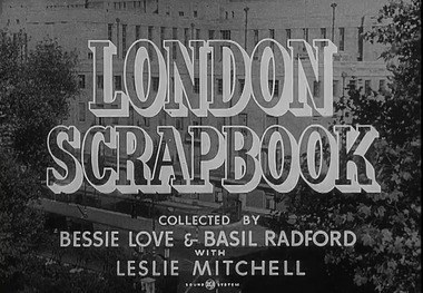 London Scrapbook poster